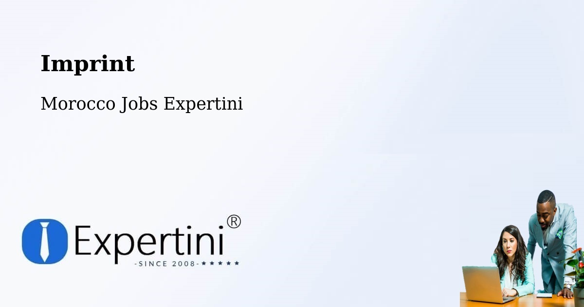 Imprint – Settat - Morocco Jobs Expertini